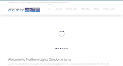 Desktop Screenshot of northernlightscondoresort.com